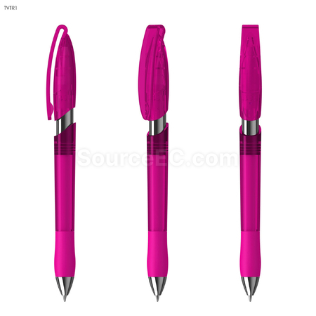 Customization Rodeo M Grip Transparent Advertising Pen Promotional Products
