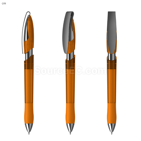 Customization Rodeo MM Grip Transparent Advertising Pen Promotional Products
