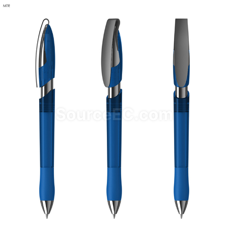 Customization Rodeo MM Grip Transparent Advertising Pen Promotional Products
