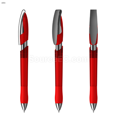Customization Rodeo MM Grip Transparent Advertising Pen Promotional Products