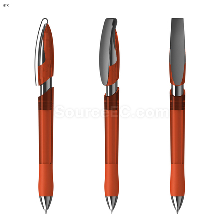 Customization Rodeo MM Grip Transparent Advertising Pen Promotional Products