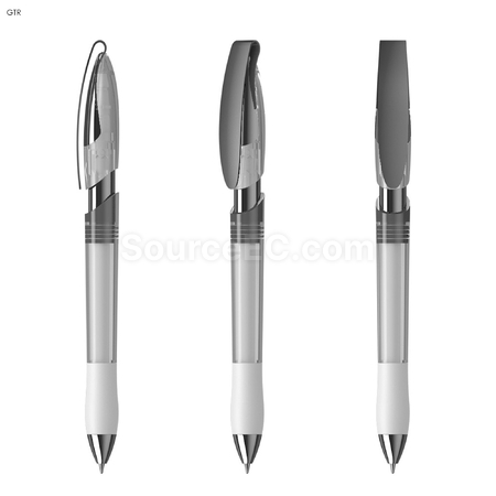 Customization Rodeo MM Grip Transparent Advertising Pen Promotional Products