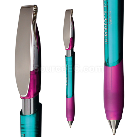 Customization Rodeo MM Grip Transparent Advertising Pen Promotional Products