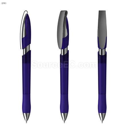Customization Rodeo MM Grip Transparent Advertising Pen Promotional Products