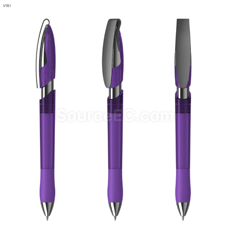 Customization Rodeo MM Grip Transparent Advertising Pen Promotional Products