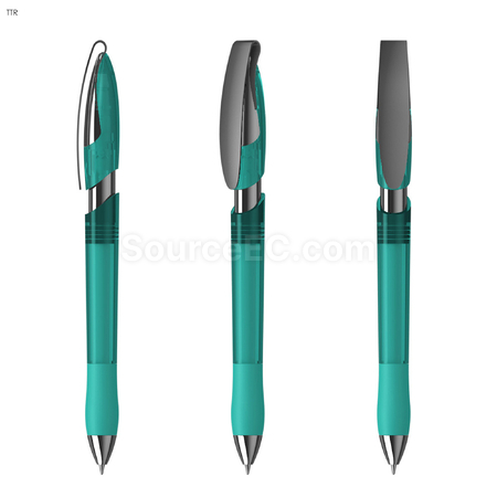 Customization Rodeo MM Grip Transparent Advertising Pen Promotional Products