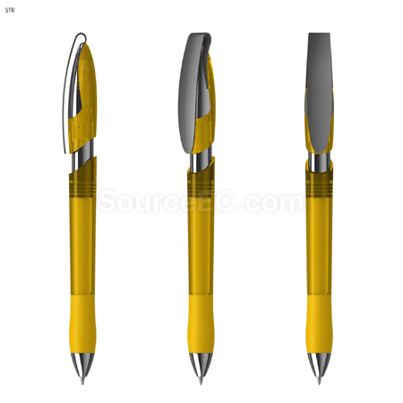 Customization Rodeo MM Grip Transparent Advertising Pen Promotional Products