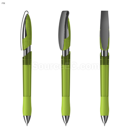 Customization Rodeo MM Grip Transparent Advertising Pen Promotional Products