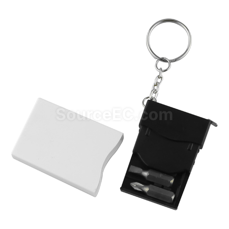 Customization Mini Screwdriver Tape Key Ring Promotional Products