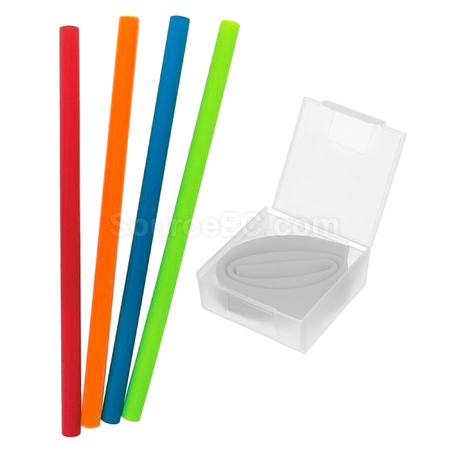Customization Deno Silicone Straw Promotional Products
