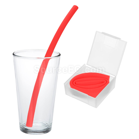 Customization Deno Silicone Straw Promotional Products