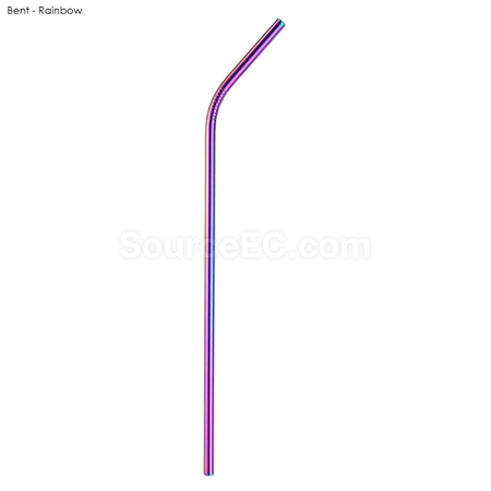 Customization Stainless Steel Straw 6MM x 215MM Promotional Products