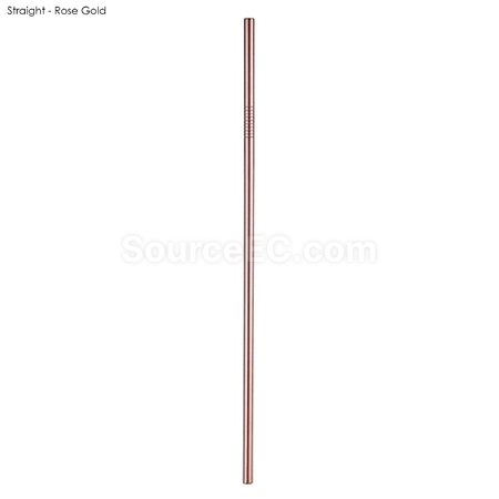 Customization Stainless Steel Straw 6MM x 215MM Promotional Products