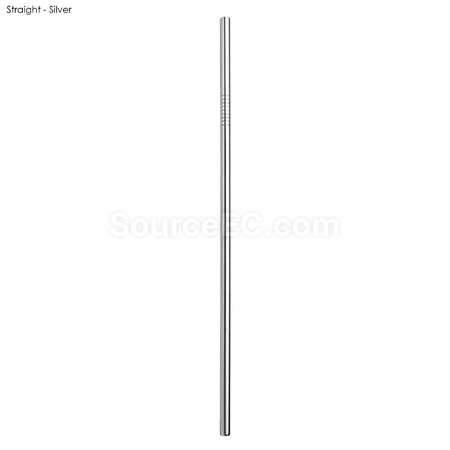 Customization Stainless Steel Straw 6MM x 266MM Promotional Products