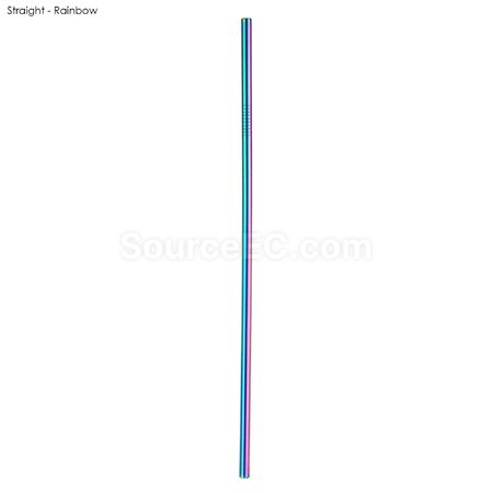Customization Stainless Steel Straw 6MM x 266MM Promotional Products
