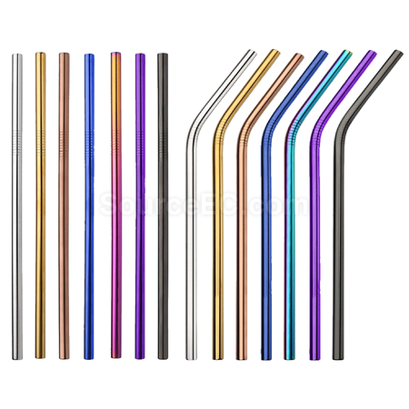 Customization Stainless Steel Straw 8MM x 215MM Promotional Products