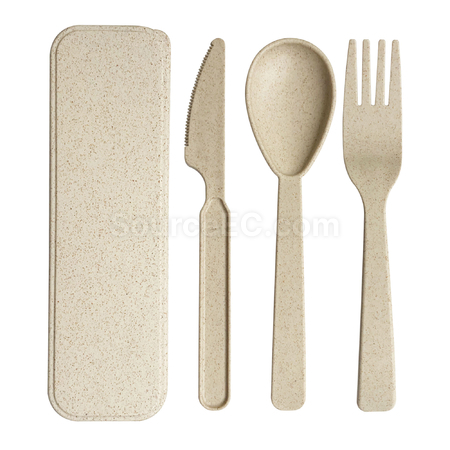 Customization Wheat Straw Utensils Set Promotional Products