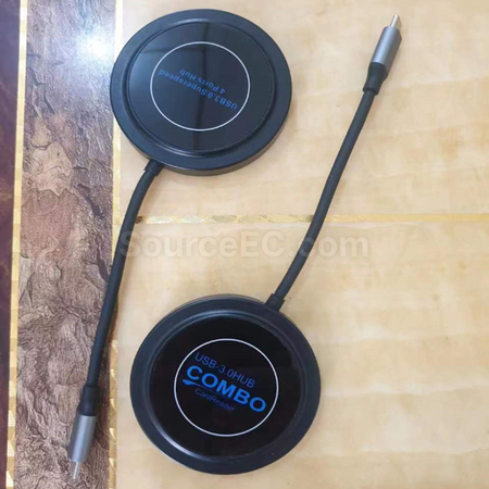 Customization Type-C One For Six Wireless Charging Promotional Products