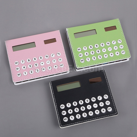 Customization Memo Pad With Solar-Powered Calculator Promotional Products