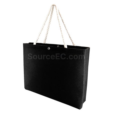Customization Genova Felt Shopper Promotional Products