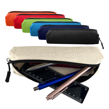 Customization Canvas Tube Pencil Case Promotional Products