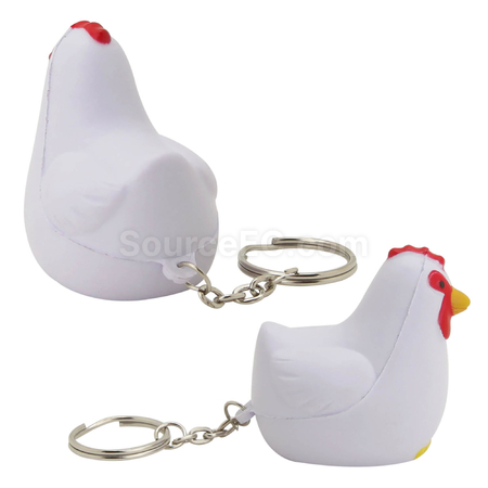 Customization Stress Rooster Key Ring Promotional Products