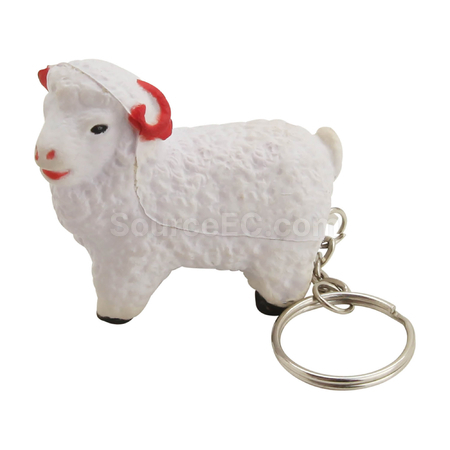 Customization Stress Sheep Key Ring Promotional Products