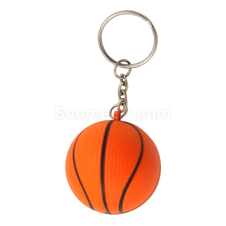 Customization Stress Basketball Key Ring Promotional Products