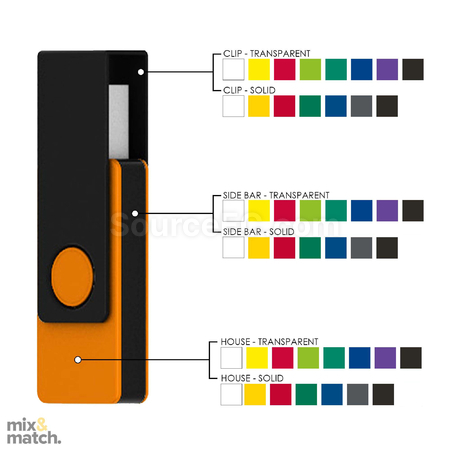Customization USB with Plastic Clip 16GB Promotional Products