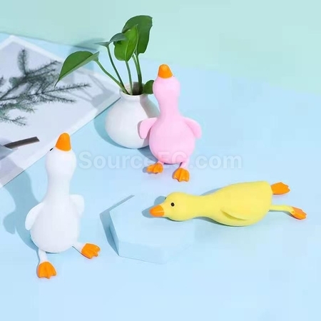 Customization Big White Goose Stress Relief Toy Promotional Products