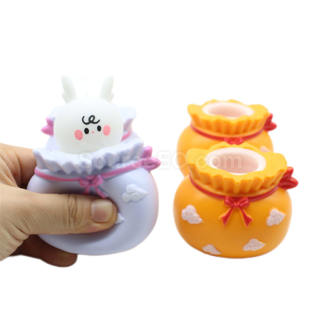 Customization Lucky Bag Rabbit Stress Relief toy Promotional Products