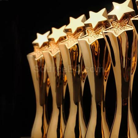 Customization Crystal Metal Trophy Promotional Products