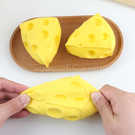 Customization Simulated Cheese Stress Relief Toy Promotional Products