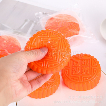 Customization Simulated Mid-Autumn Festival Mooncake Stress Relief Toy Promotional Products