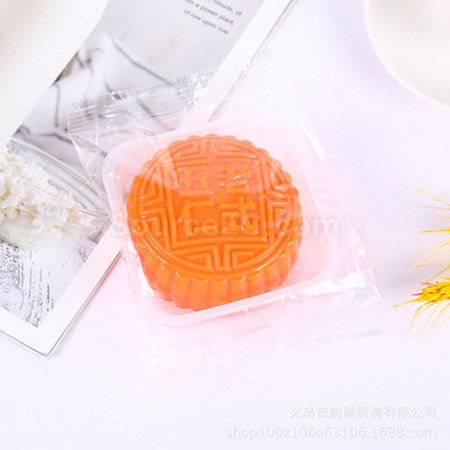 Customization Simulated Mid-Autumn Festival Mooncake Stress Relief Toy Promotional Products