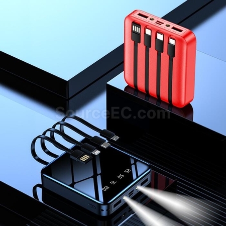 Customization Mirror Belt Mobile Power Supply Promotional Products