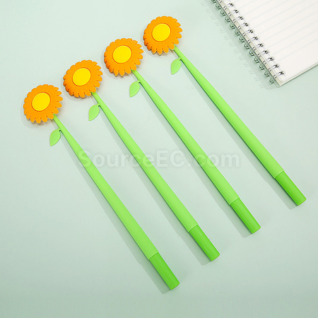 Customization Sunflower Creative Advertising Pen Promotional Products
