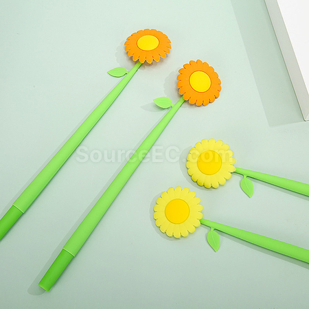 Customization Sunflower Creative Advertising Pen Promotional Products