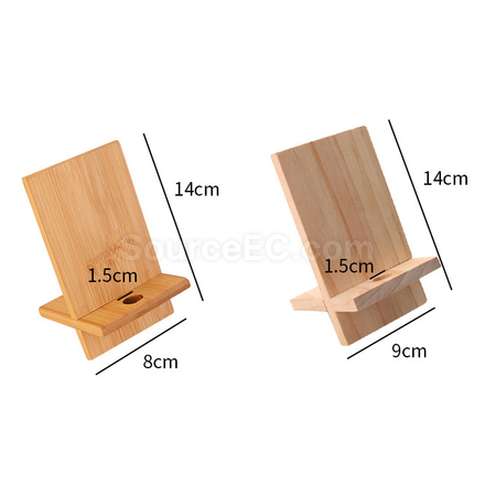Customization Wooden Mobile Phone Polder Promotional Products