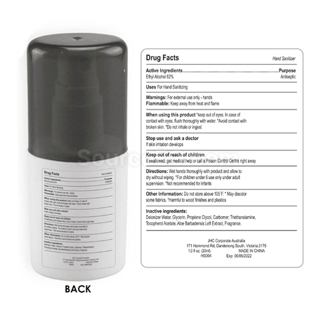 Customization Waterless Hand Sanitizer Promotional Products