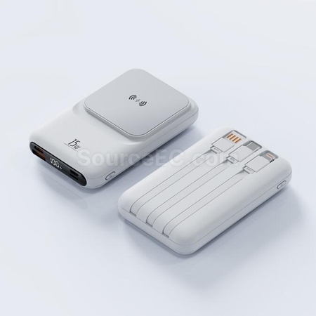 Customization Fast Charging Comes With Wireless Charging Power Bank Promotional Products