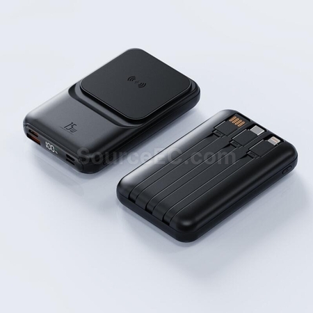 Customization Fast Charging Comes With Wireless Charging Power Bank Promotional Products