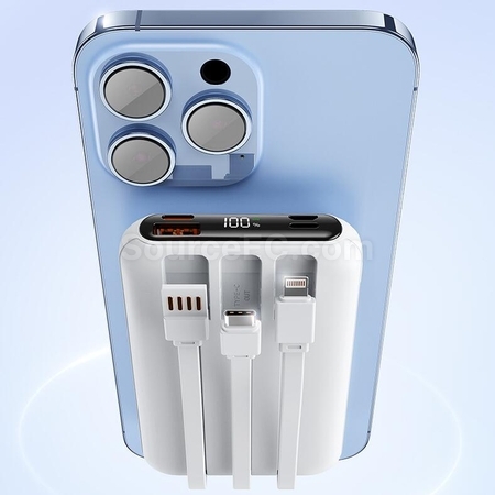 Customization Fast Charging Comes With Wireless Charging Power Bank Promotional Products