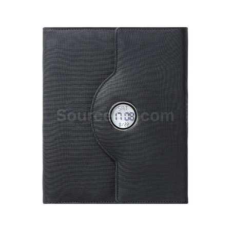 Customization Multifunctional Rechargeable Clock Notebook Promotional Products