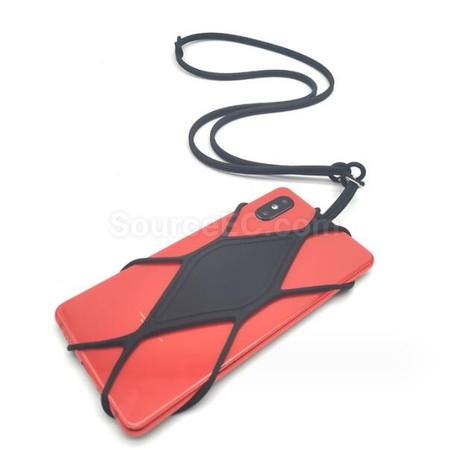 Customization Silicone Diamond Mobile Phone Sling Clip Promotional Products