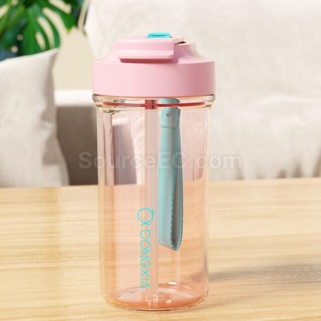 Customization Plastic Double Drinking Cup Promotional Products