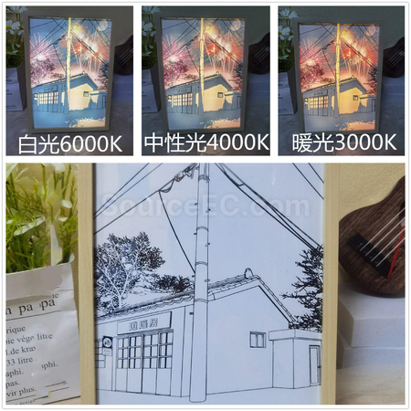 Customization Creative Decorative Painting with Light Promotional Products