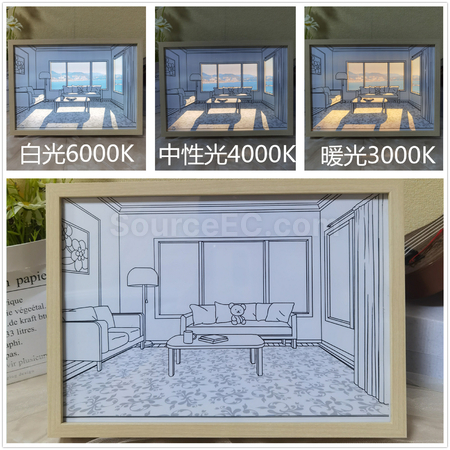 Customization Creative Decorative Painting with Light Promotional Products