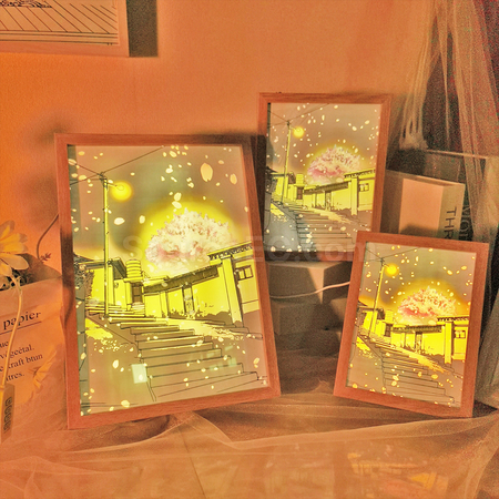 Customization Creative Decorative Painting with Light Promotional Products