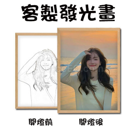 Customization Creative Decorative Painting with Light Promotional Products